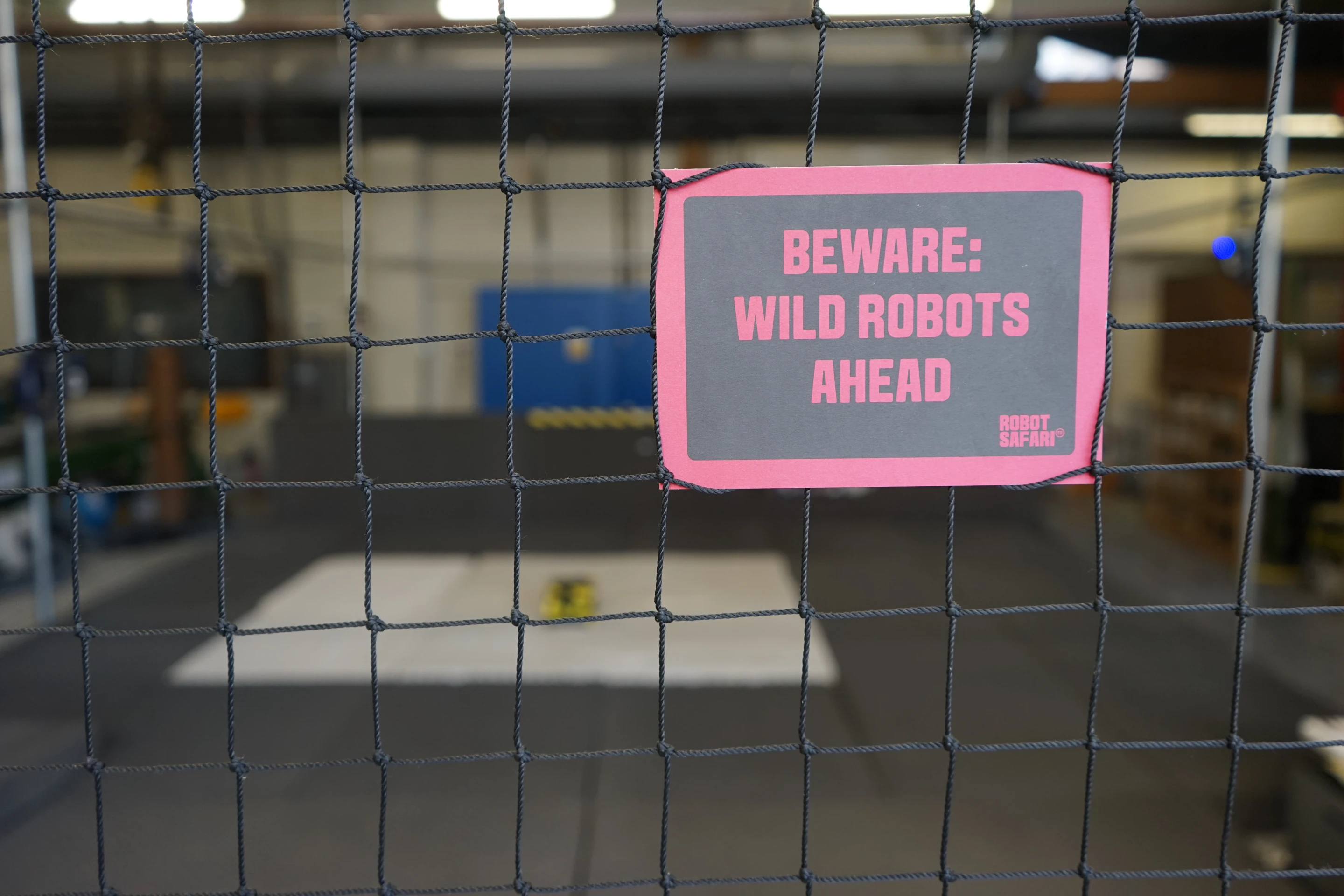 The drone-testing area (Photo: Aerial Robotics Lab)