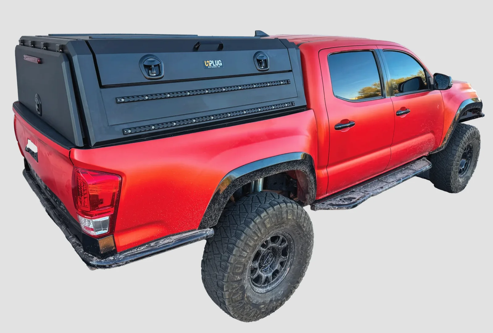 Unplug24 Unplug Outdoor Trailster stealthy fold-out camper pickup cap