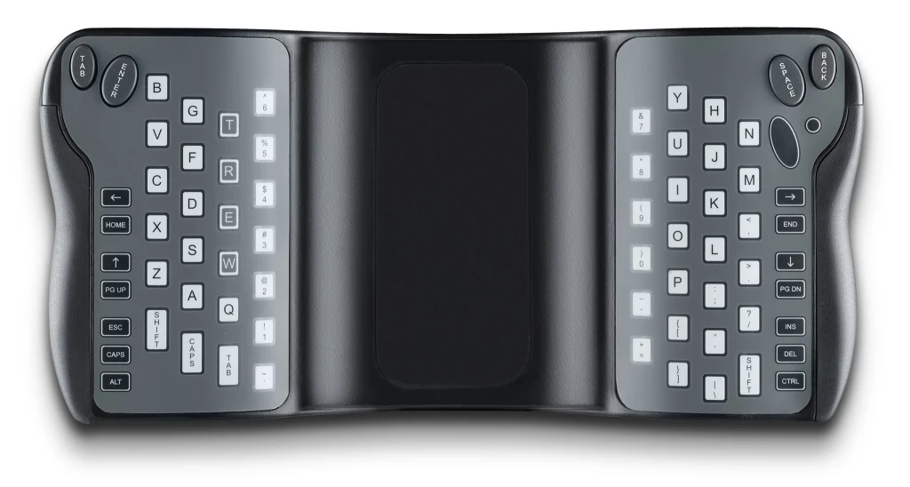 TrueGrip will offer the option of an integrated gyro-mouse and USB dongle