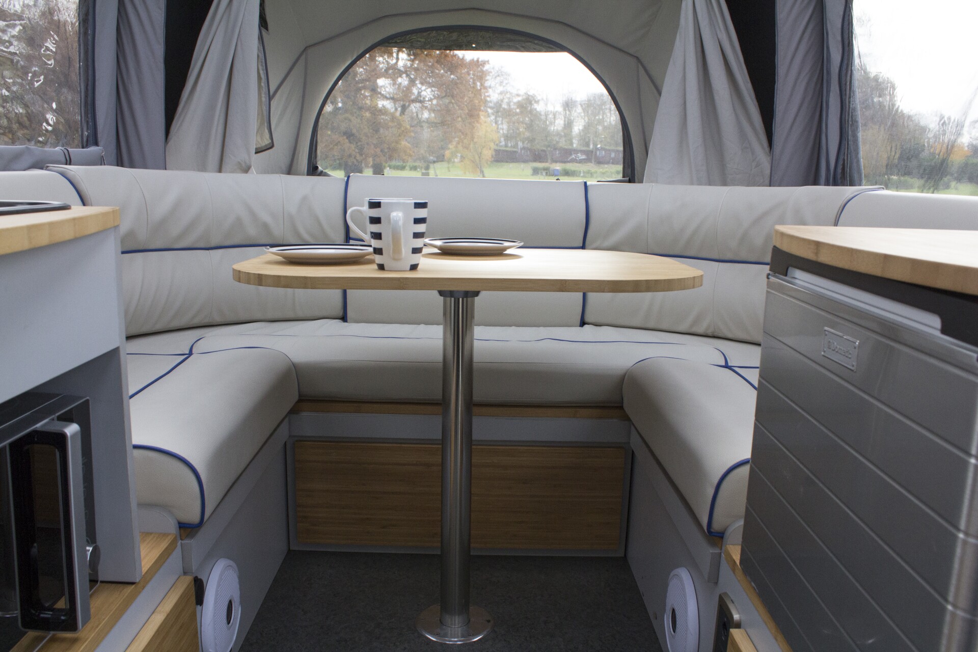 Air Opus camping trailer inflates into a home away from home in 90 seconds