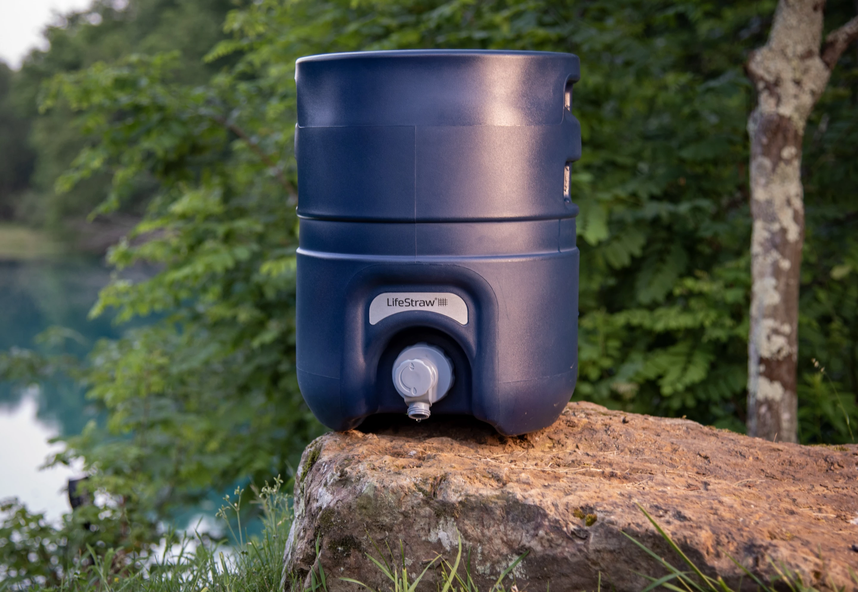 Carry less drinking water in and collect your own