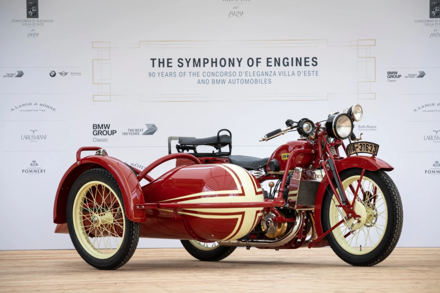 1929 DKW Super Sport 500 with sidecar, entered by Zundmagnet Wurzen