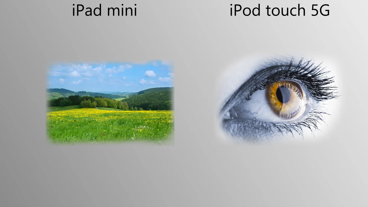 Real estate or Retina? (field: Shutterstock, eye: Shutterstock)