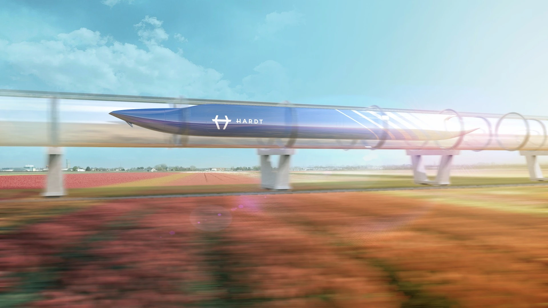 The team at Hardt Global Mobility plans to build a Hyperloop route between two cities within four years