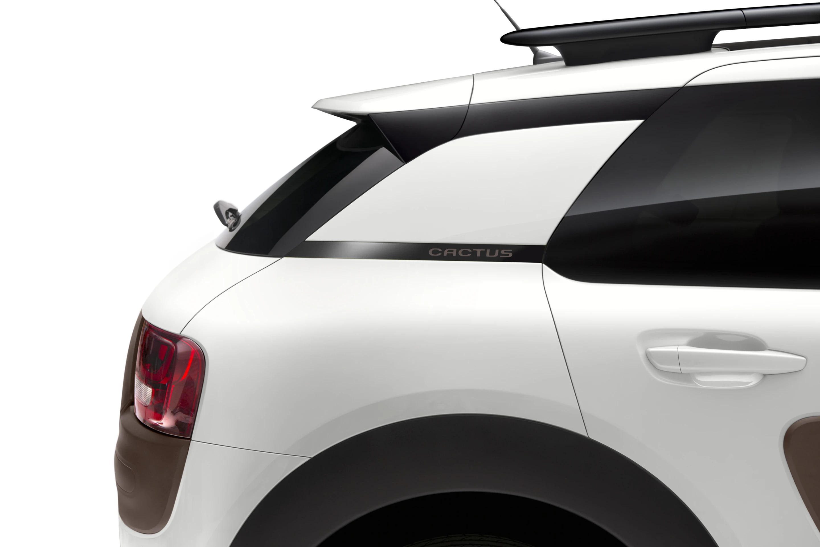 Short overhangs, roof rack and an extended rear spoiler give the Cactus a modern yet functional look