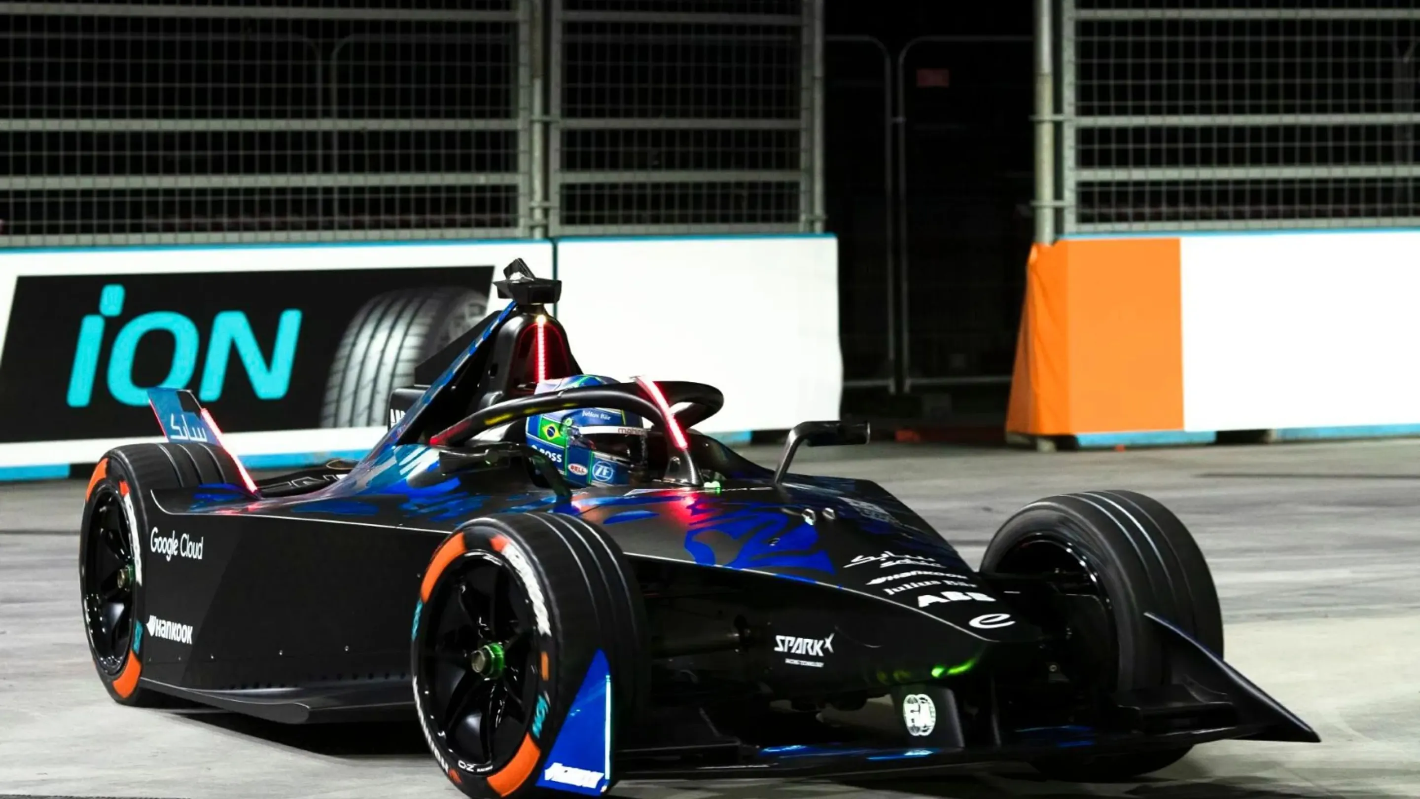 Modified Formula E Gen3 race car sets new indoor land speed world record