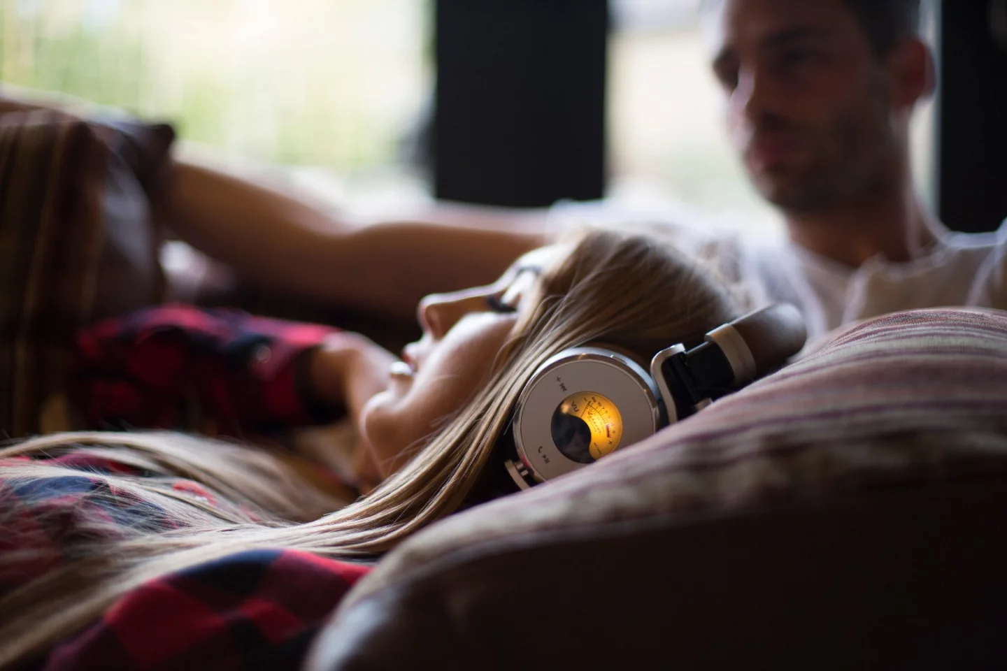 You can't see them when the cans are on your head – but they will lets others around them know how loud the music is, without having to hear the noise for themselves