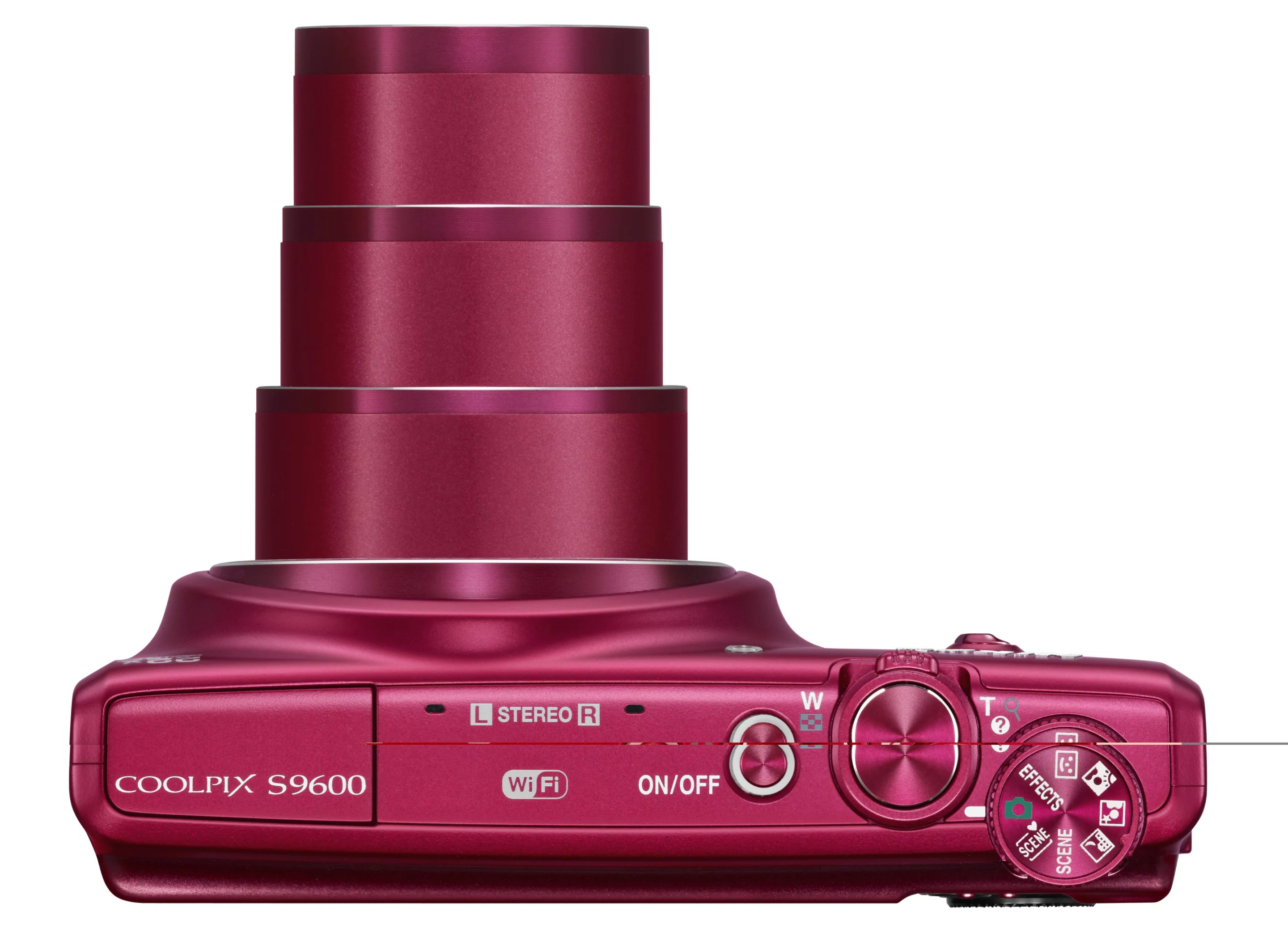 Nikon Coolpix S9600 has a F3.4-F6.3 25-550-mm equivalent lens