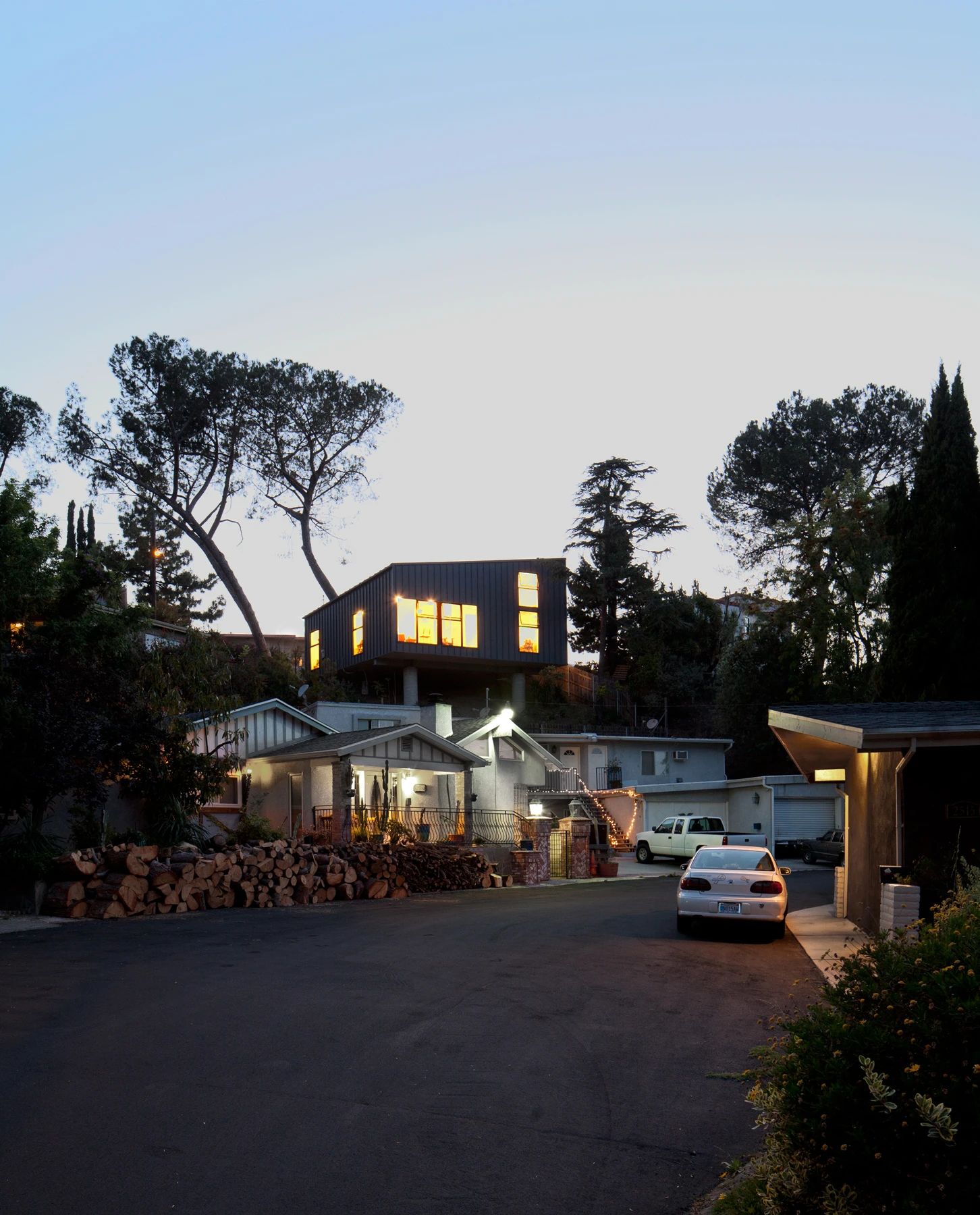 The Big & Small House was was completed in April, 2012
