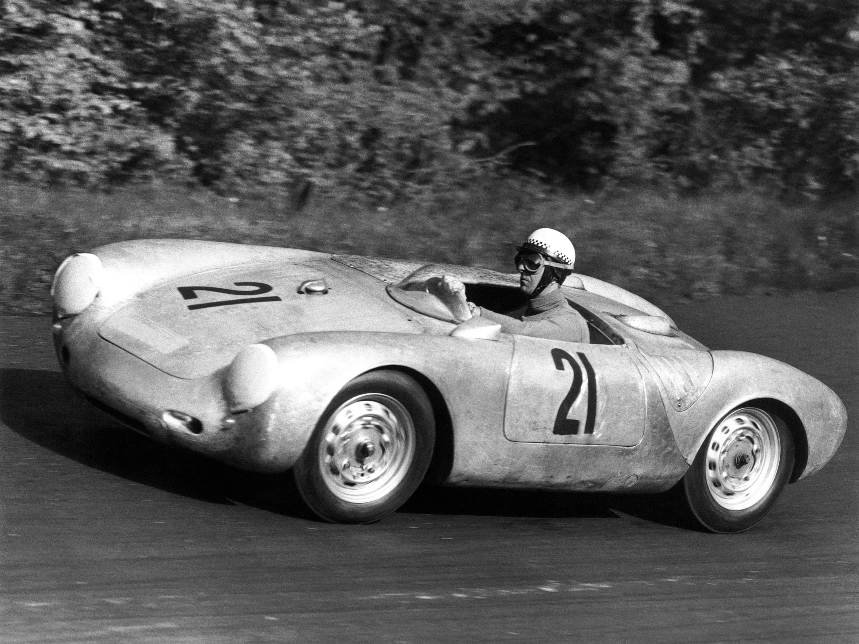 The 1950s-era Porsche Spyder 550