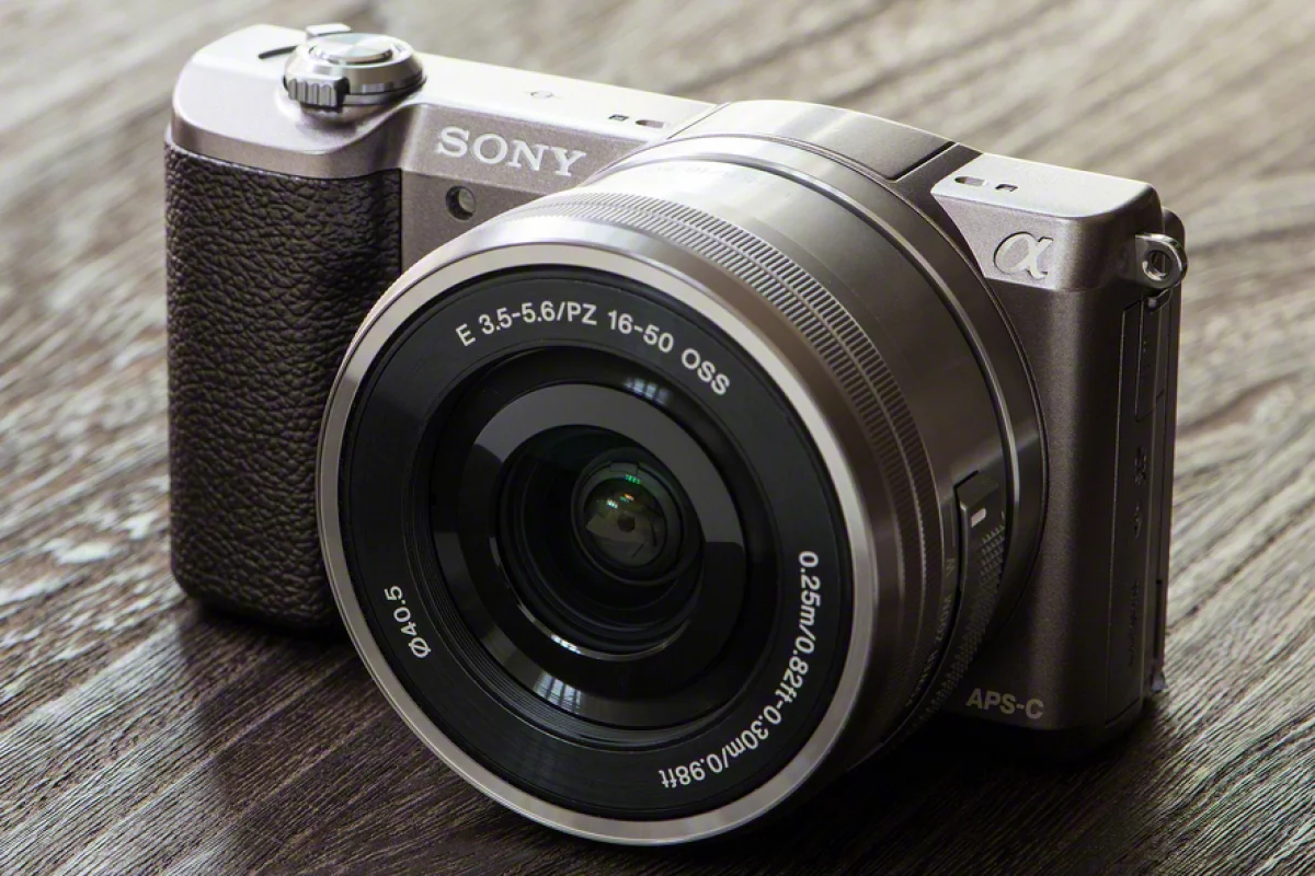 The Sony Alpha A5100 features a 24.3-megapixel APS-C sensor and a super-fast autofocus system