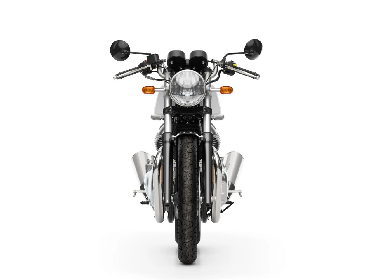The new Continental shares much of its styling with the original 535 cc remaster from 2013