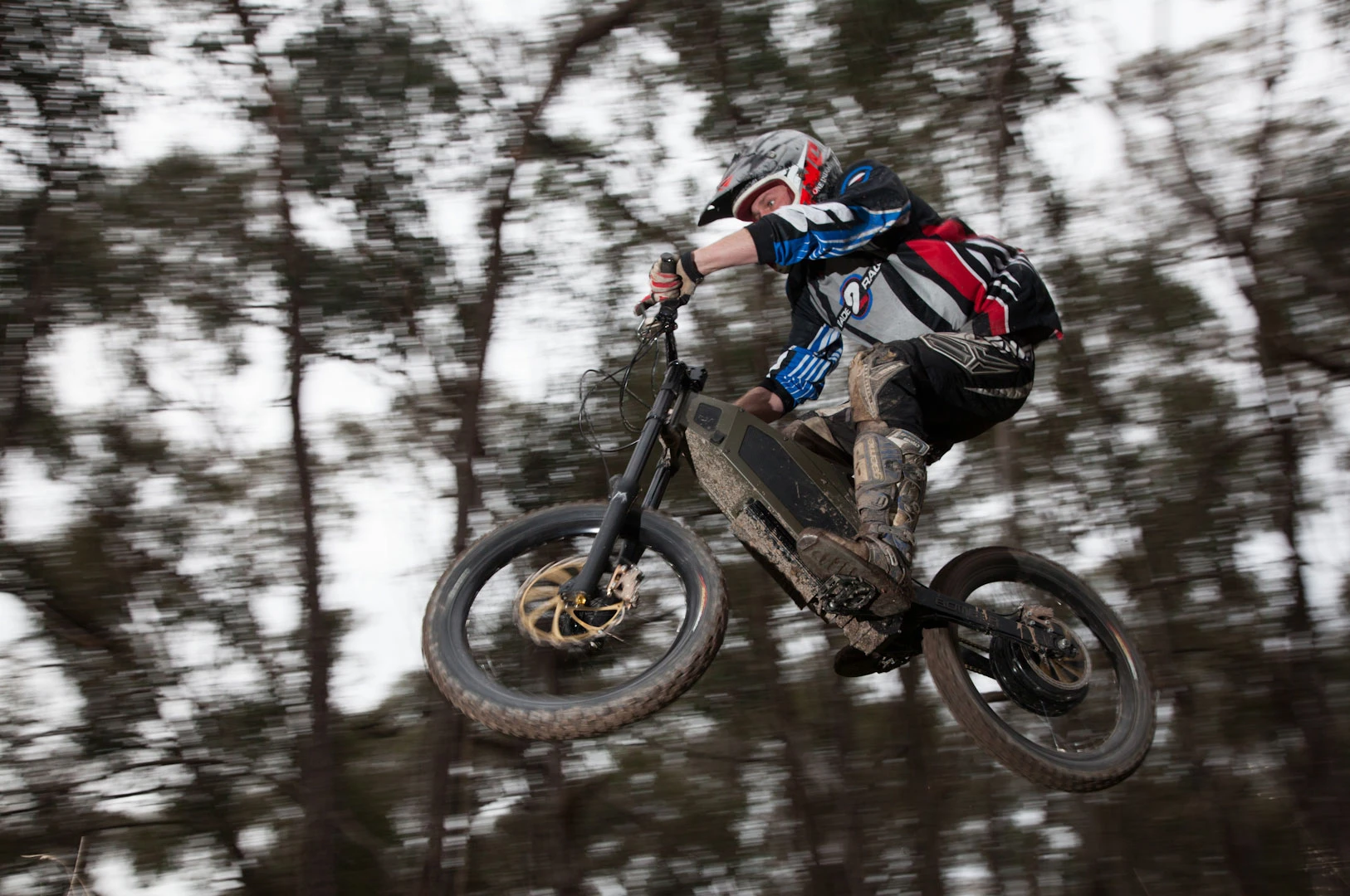 Stealth Bomber: not the world's greatest motocrosser, but still outstanding fun to throw at a jump