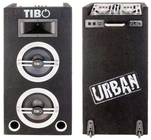 The Urban 500 all-in-one portable DJ station from Tibo Electronics