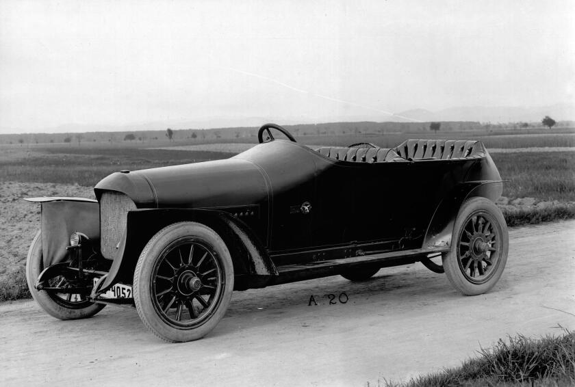 Mercedes will also bring a race car used for the 1910 Prince Heinrich Tour