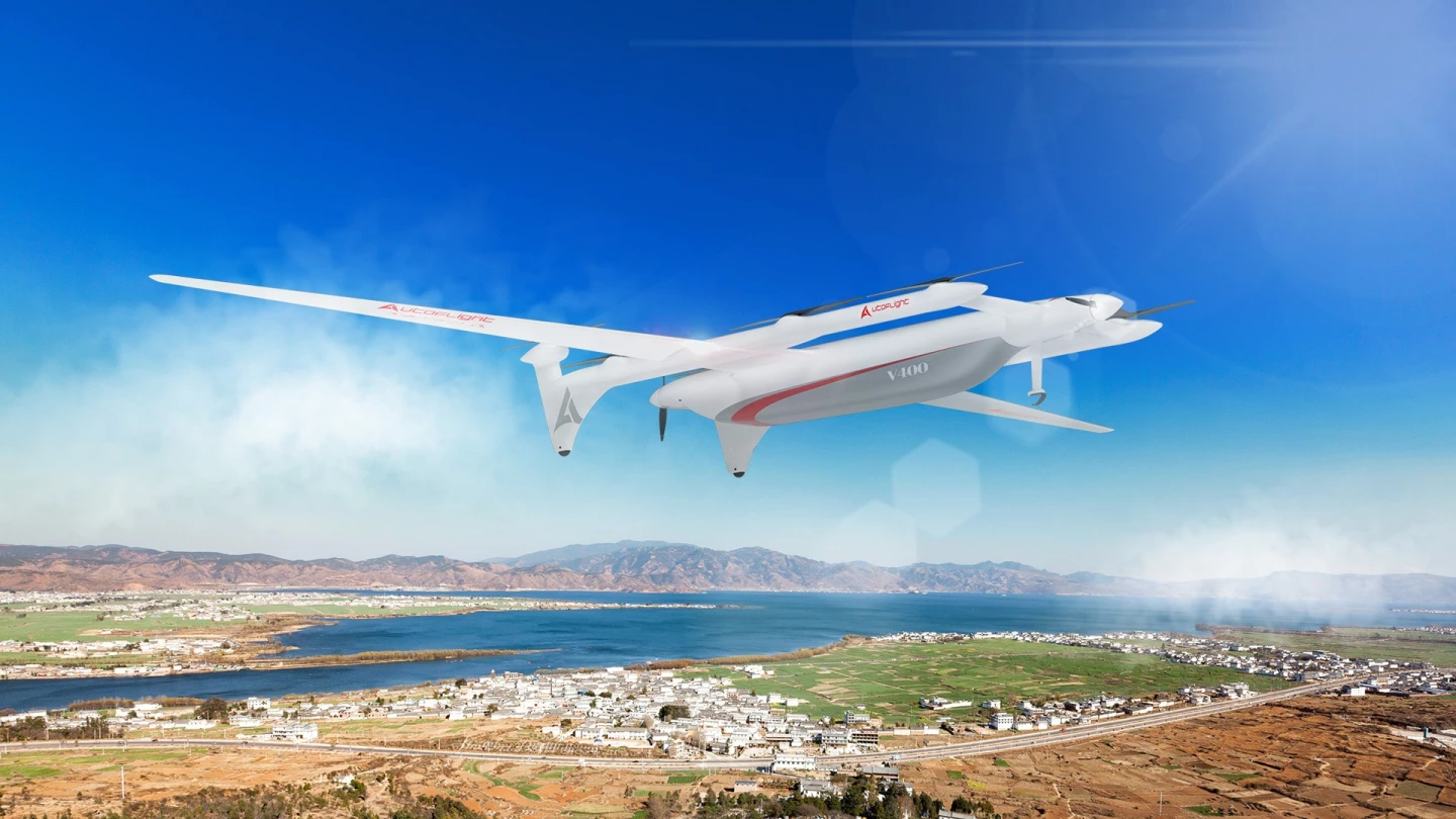 A 100 kg load could be transported 1,000 km using Autoflight's hybrid powertrain