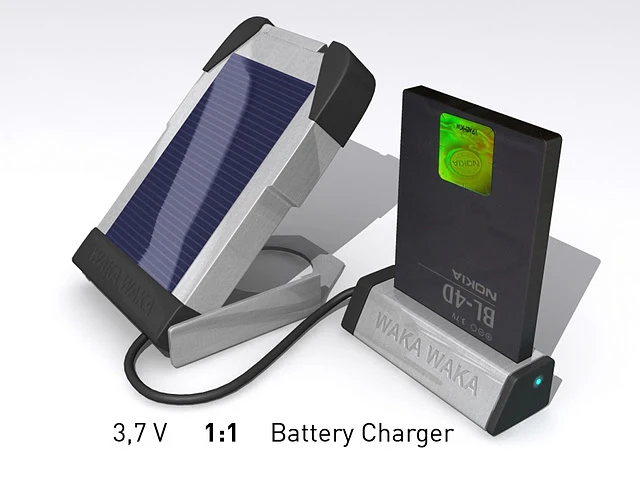 WakaWaka makes for a convenient camping torch, bedside reading light or mobile phone charger