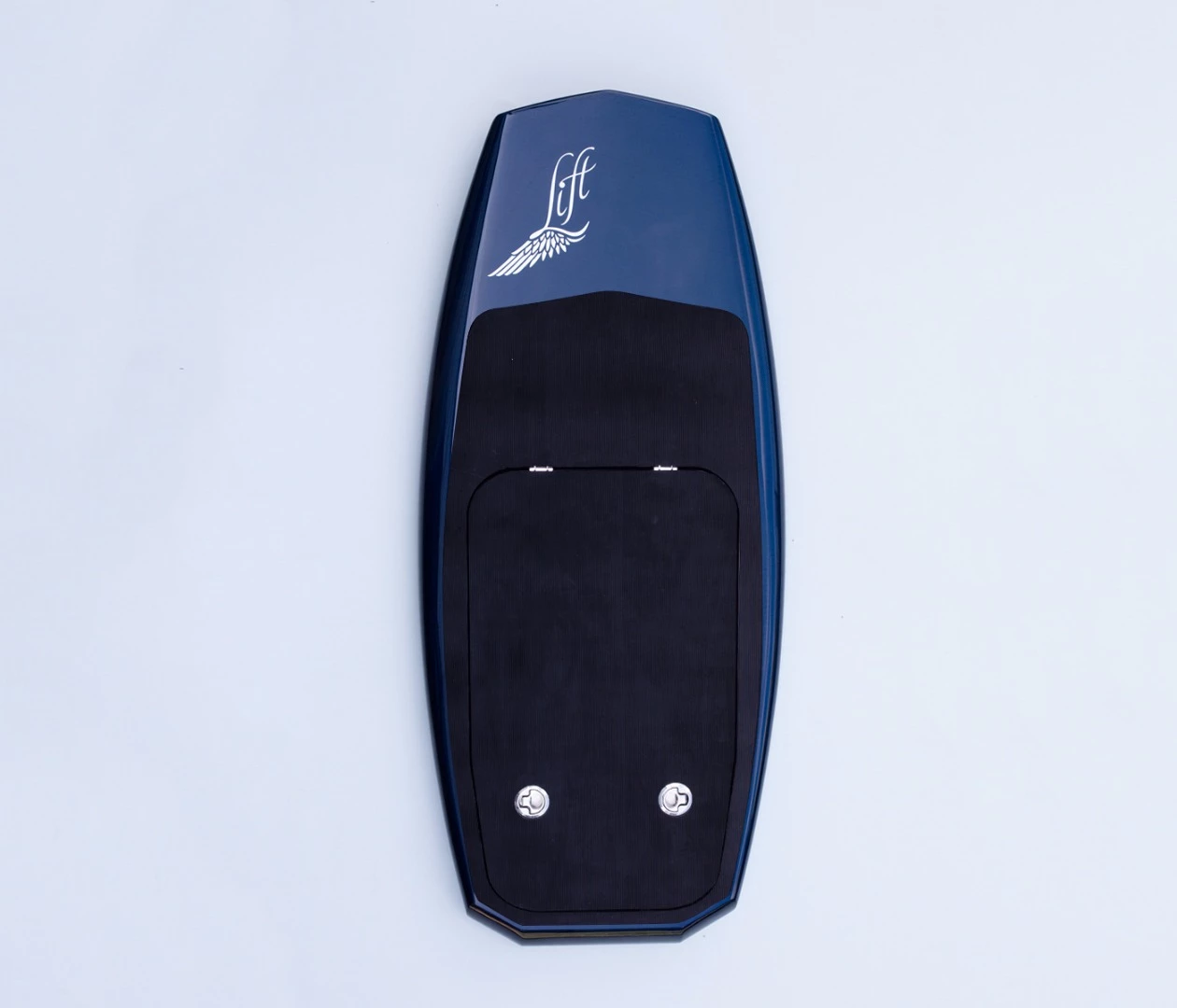 The eFoil board will initially be available in two sizes: 168 cm x 71 cm (5 ft 6 in by 28 in) for the standard E1 eFoil, and 152.5 cm x 63.5 cm (5 ft 6 in by 25 in) for the E1 Sport model.