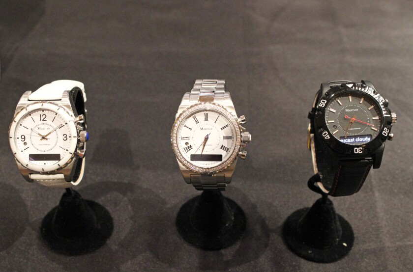 Three of the new models on display (Photo: Will Shanklin/Gizmag.com)