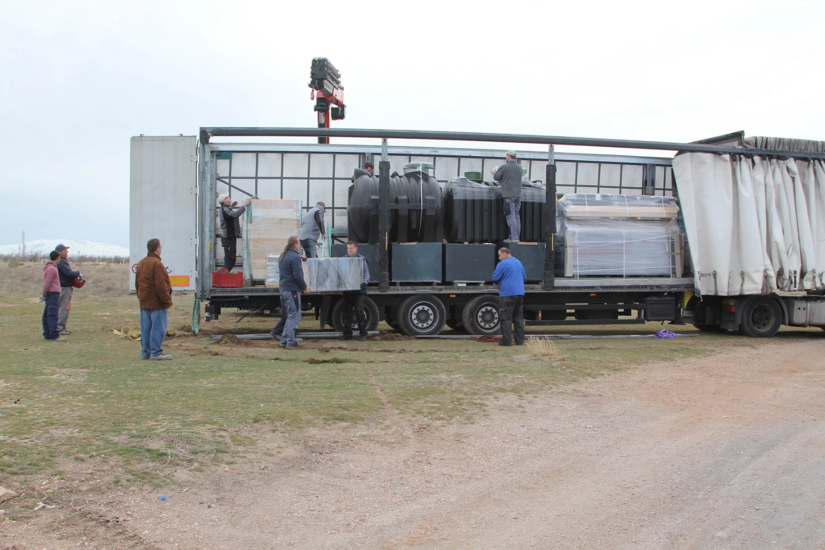 Constructing the Glass House