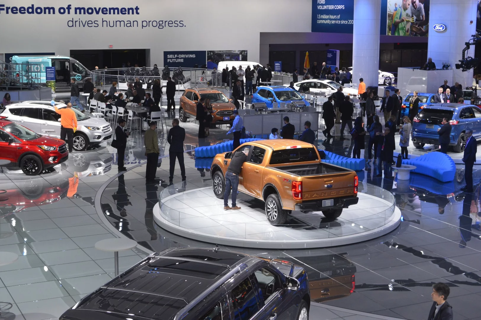 2019 Ford Ranger on show at NAIAS 2018