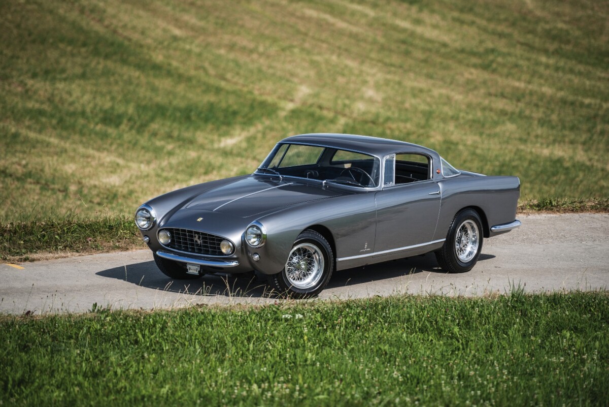 This 1956 Ferrari 250 GT Coupe 'Boano Prototype' by Pinin Farina sold for $1,485,000