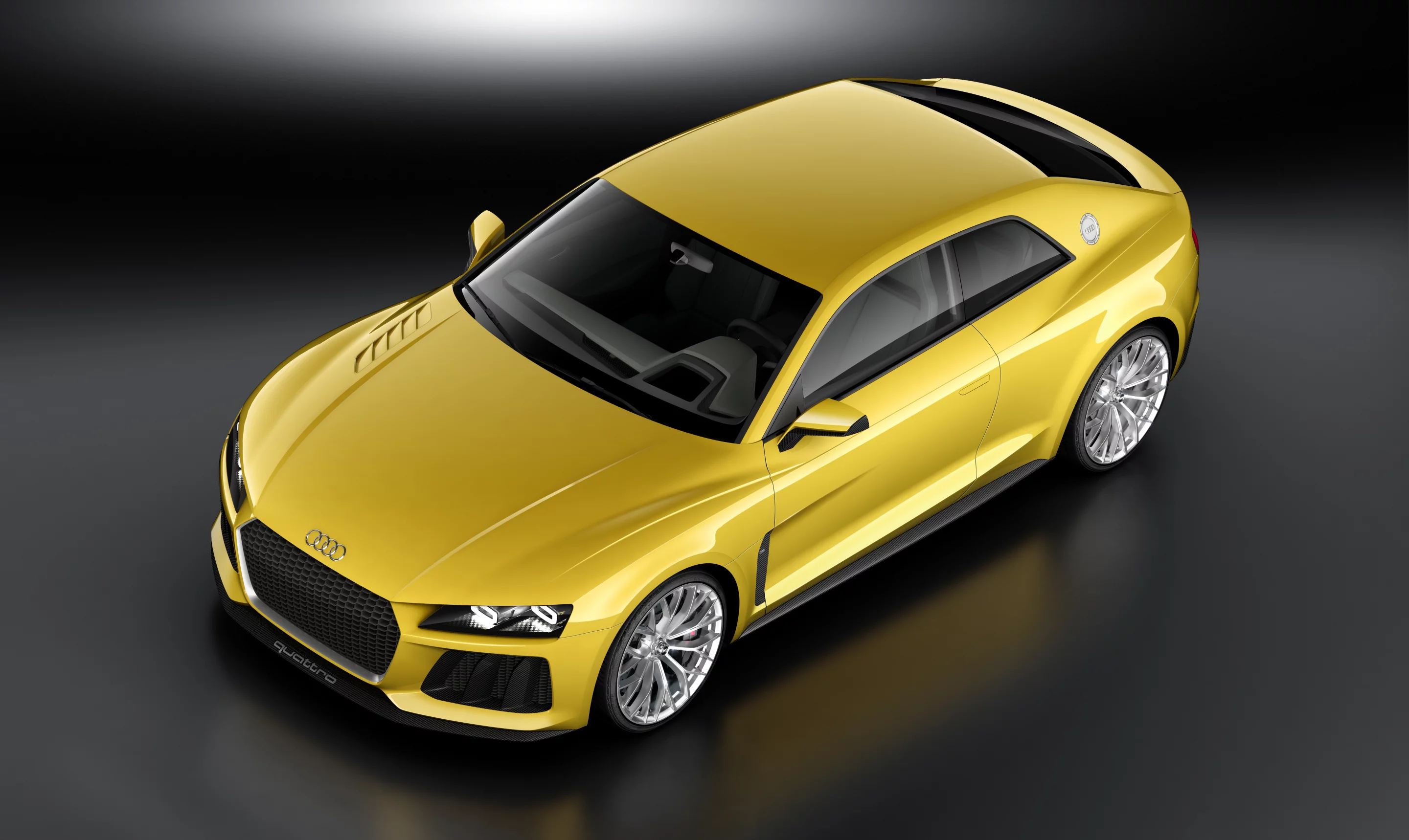 The Audi Sport Quattro makes its debut at the Frankfurt Motor Show