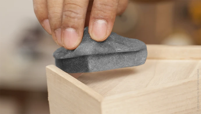 Several collaborators recently created Sandables, a set of sanding tools that can be reshaped like gritty modeling clay for more accurate woodworking