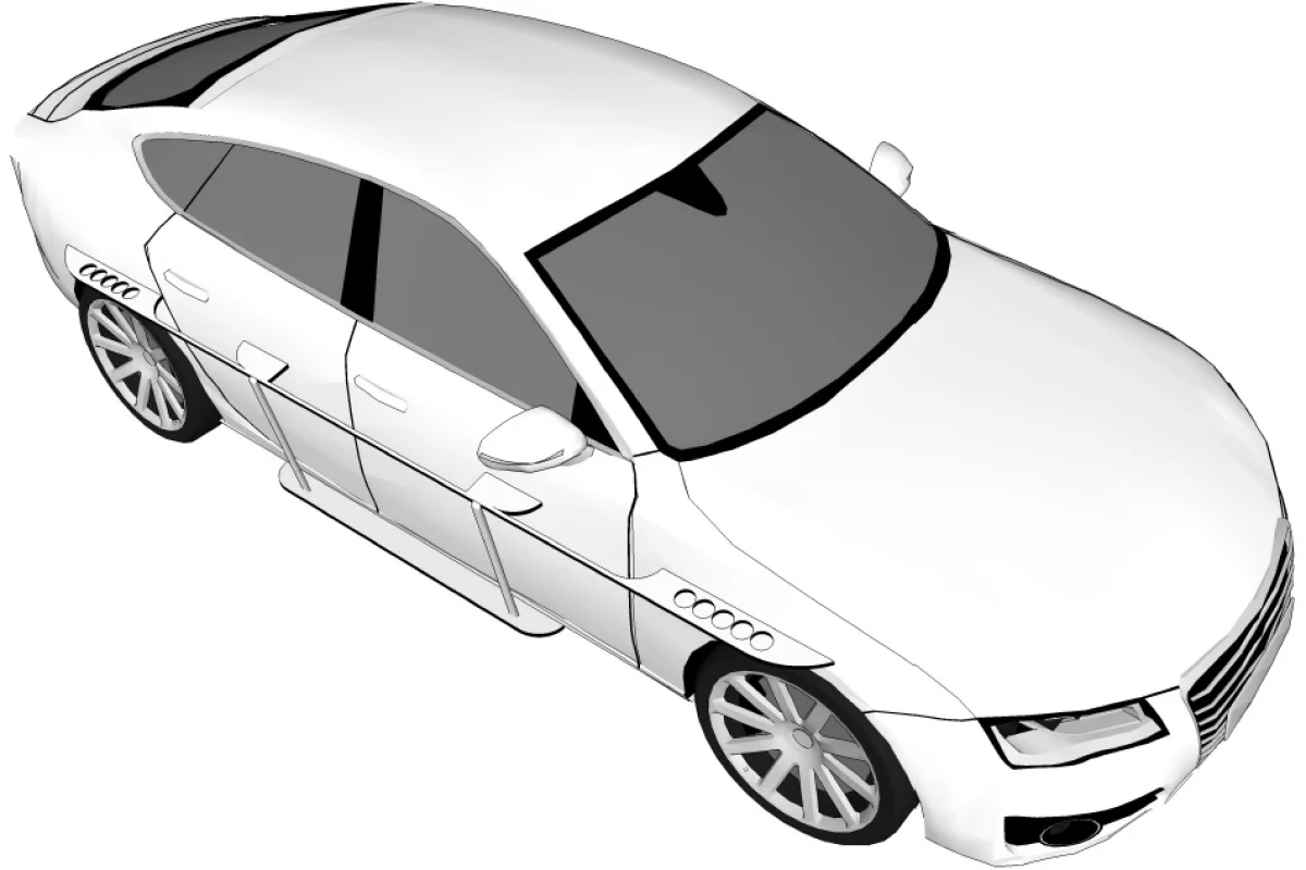 The Dent Bot deploys at a push button command