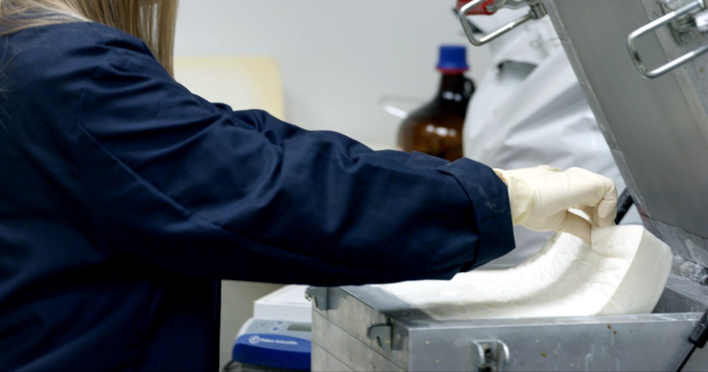 Ford is working to make the foam durable enough to work in car seats