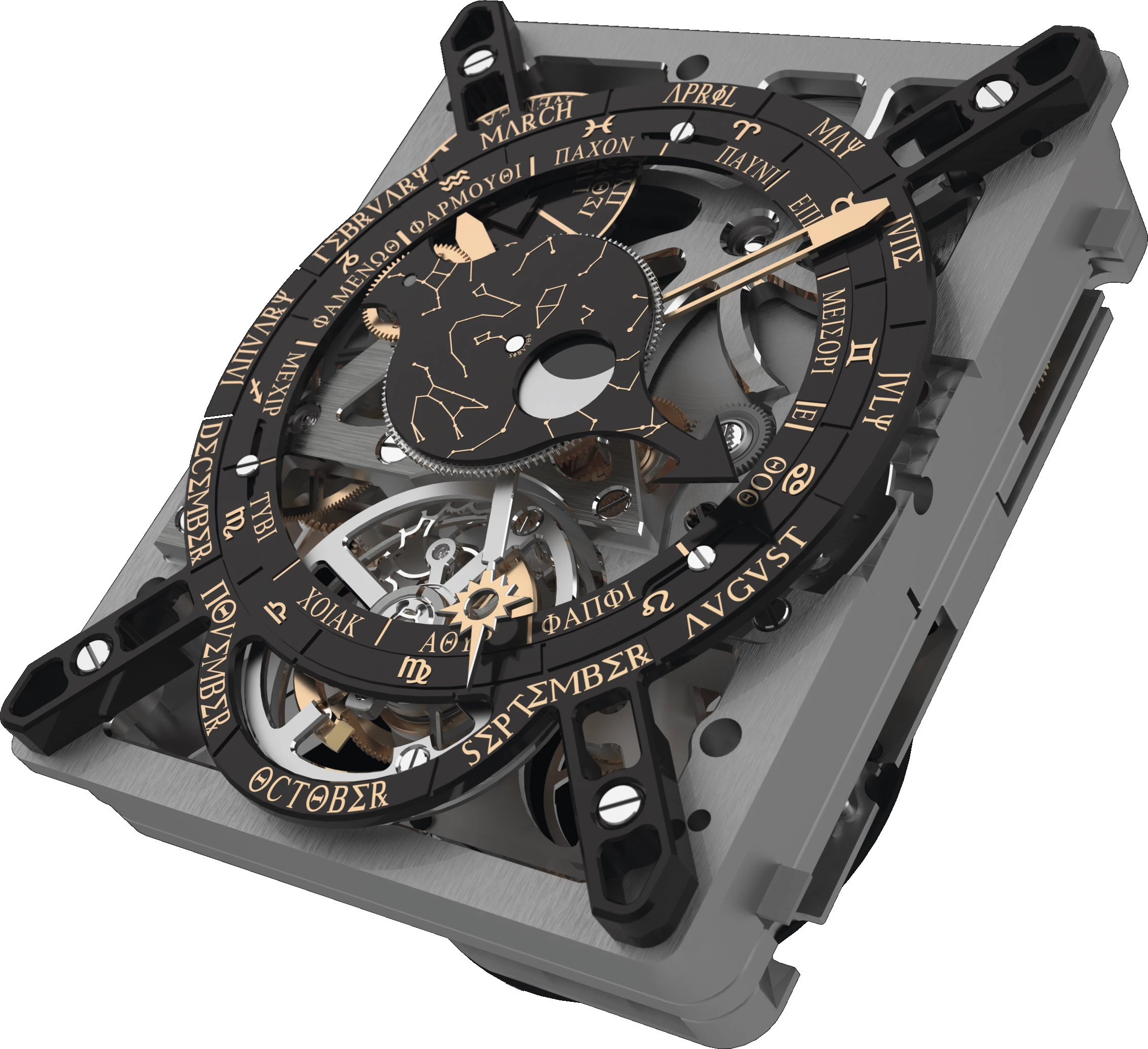 Hublot's miniature replica of the Antikythera mechanism
