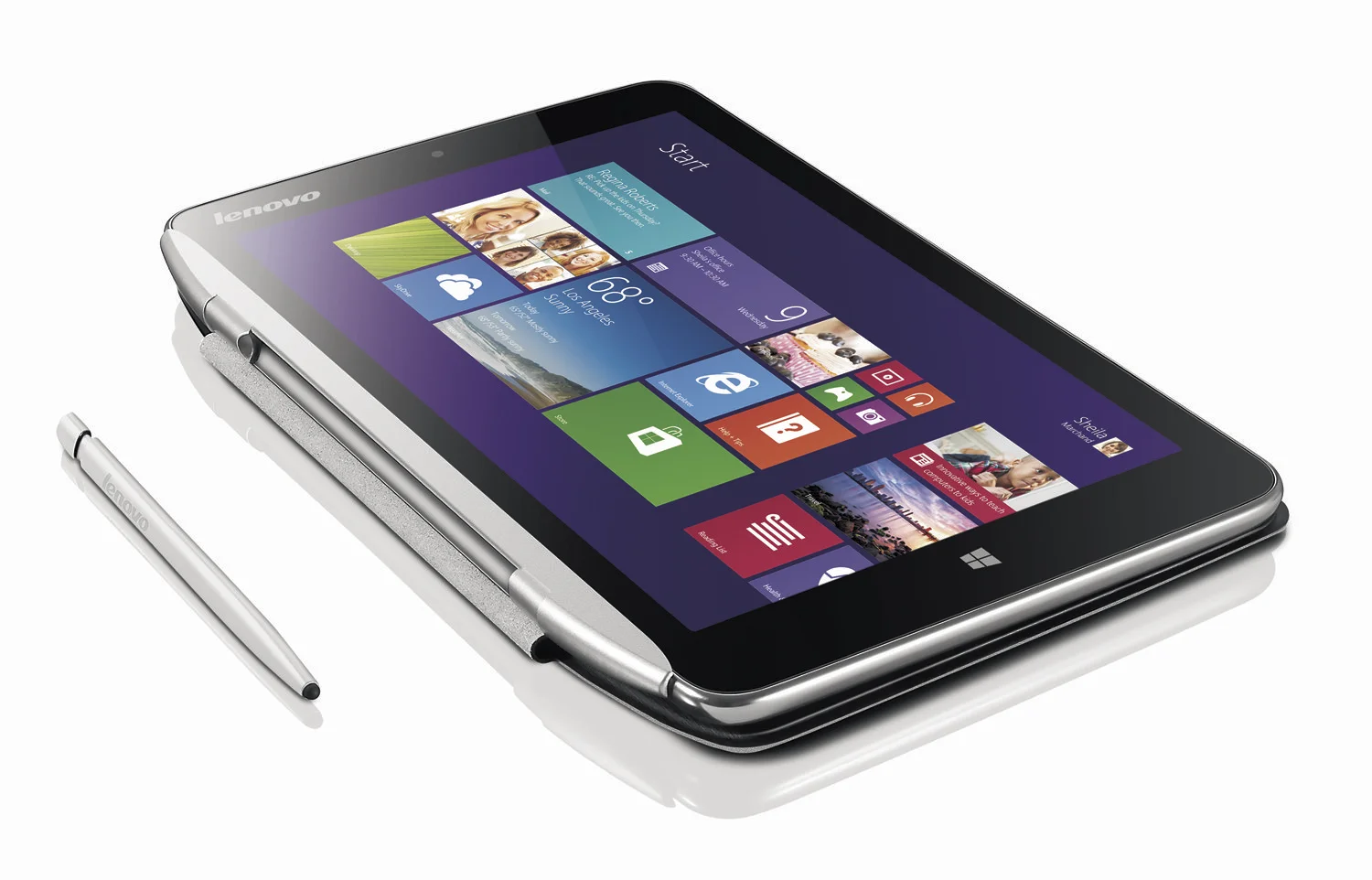 The Miix2 is available with an optional cover and digitizer pen
