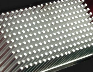 The pin fin heat sink for the STT-8300M's two-stage thermoelectric cooler (Photo: SBIG)