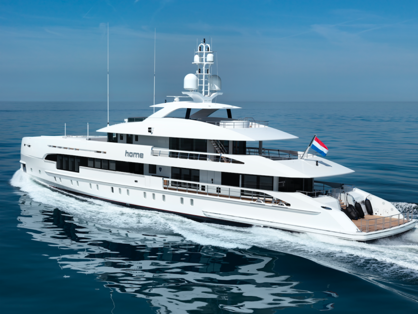 The Heesen Home will make its debut at the Monaco Yacht Show