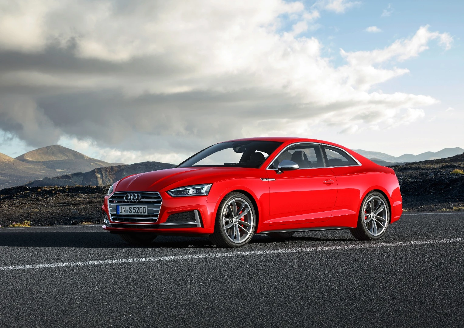 The S5 comes standard with Quattro all-wheel drive