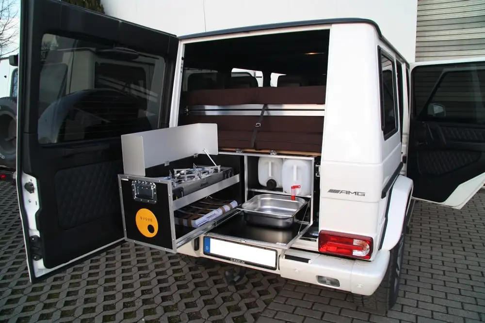 The latest Ququq camper box turns the Mercedes G-Class into a rugged motorhome