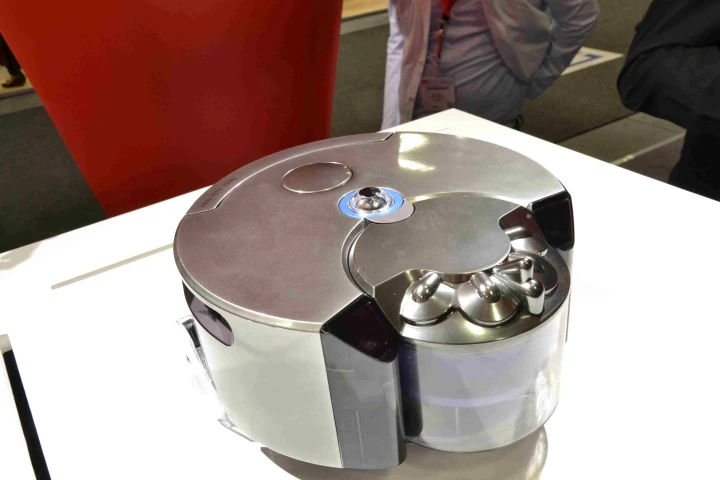 The Dyson 360 Eye on display at IFA 2014 in Berlin (Photo: Paul Ridden/Gizmag)