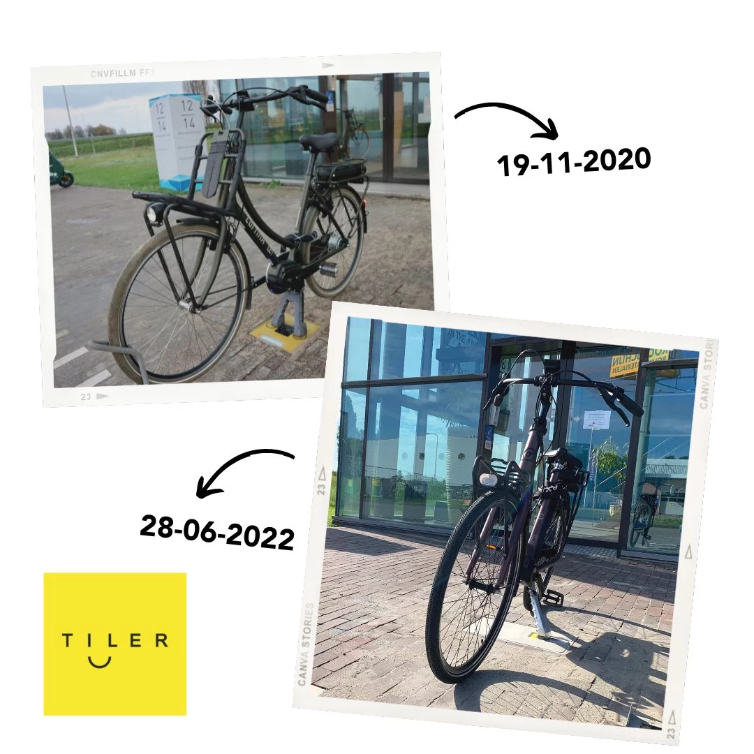 The first prototype followed by the production version, and now the "much smaller, better" Tiler Compact