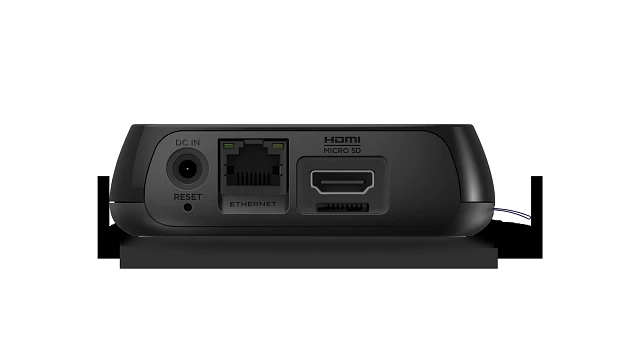Back of Roku 3 connections