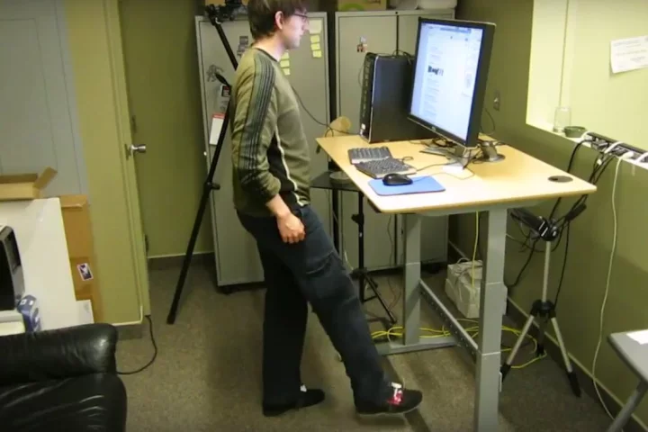 The position and activity of the feet are translated into system commands