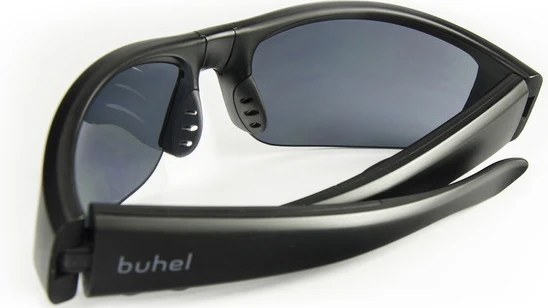 Buhel's SG05 SoundGlasses relay calls using bone conduction technology