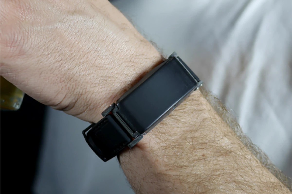 The BACtrack Skyn is a transdermal alcohol sensor that can take up to one reading every second