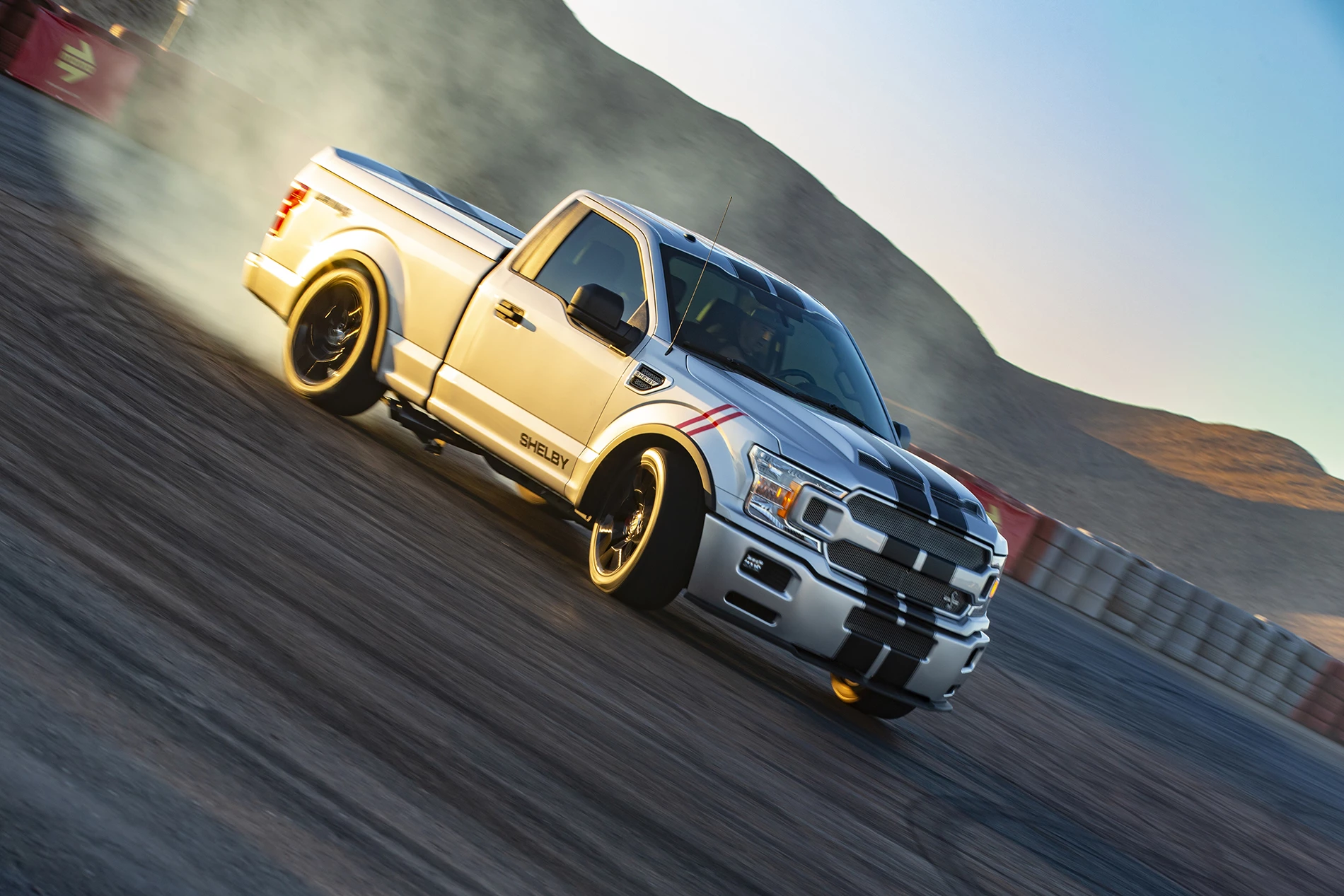 We suspect those 770 horsepower will be used for tire-frying as much as anything else