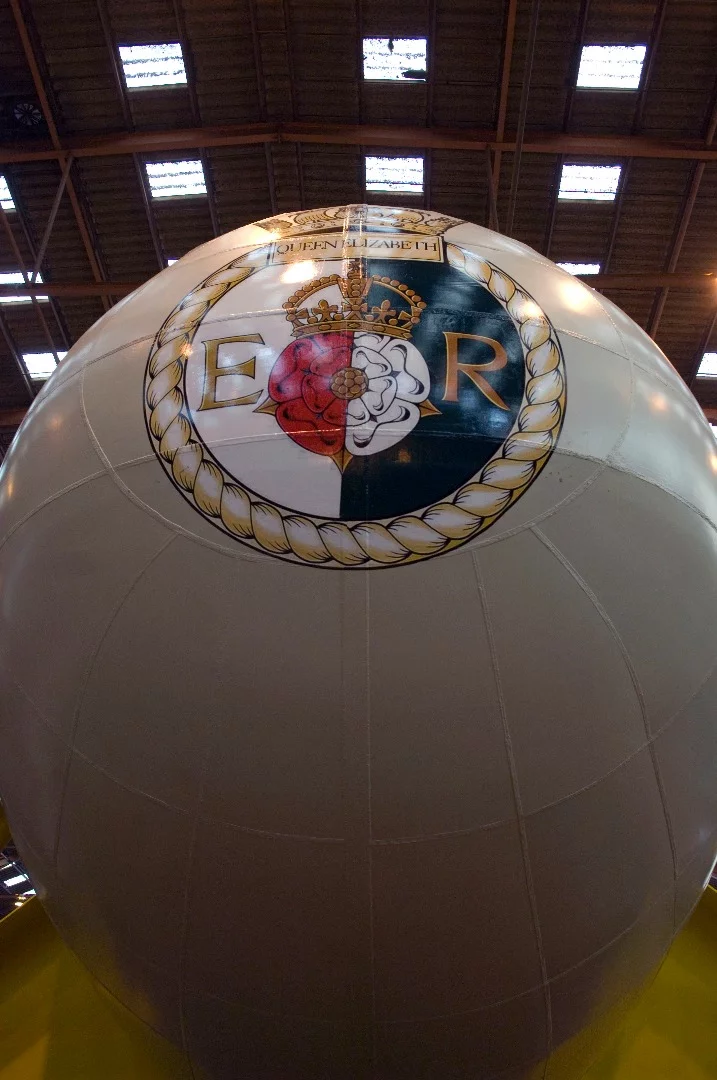 Bow bulb of HMS Queen Elizabeth