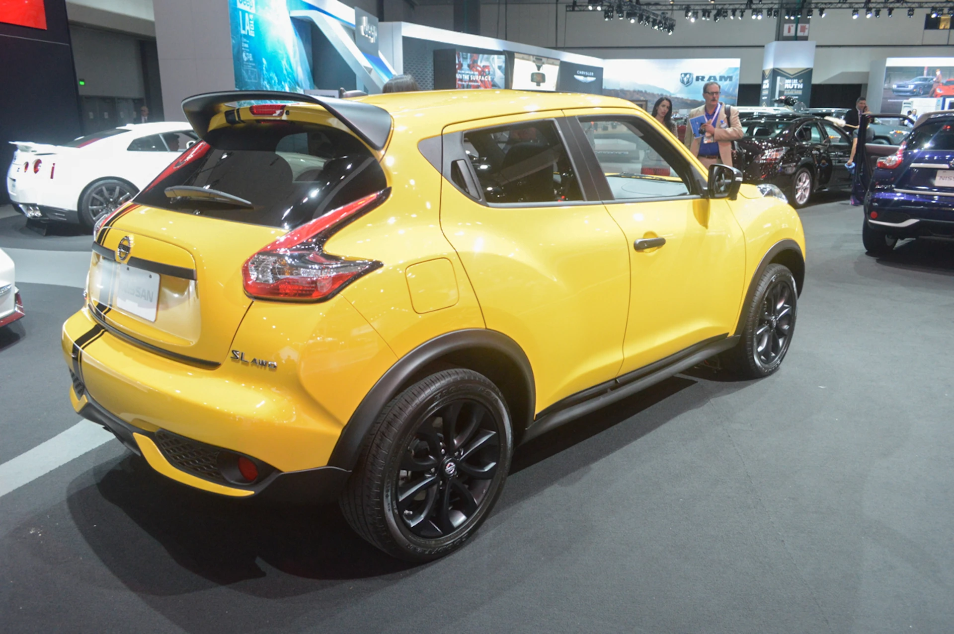 Nissan gets colorful with the Juke (Photo: C.C. Weiss/Gizmag.com)