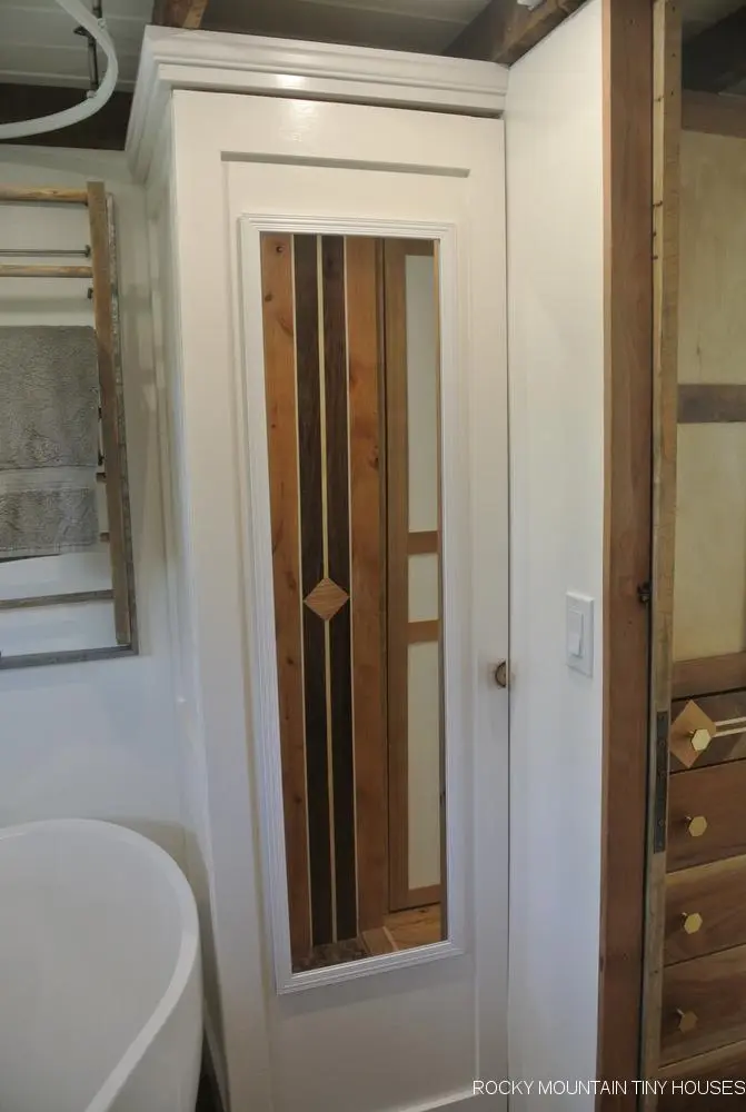 More of the San Juan Tiny House's storage space