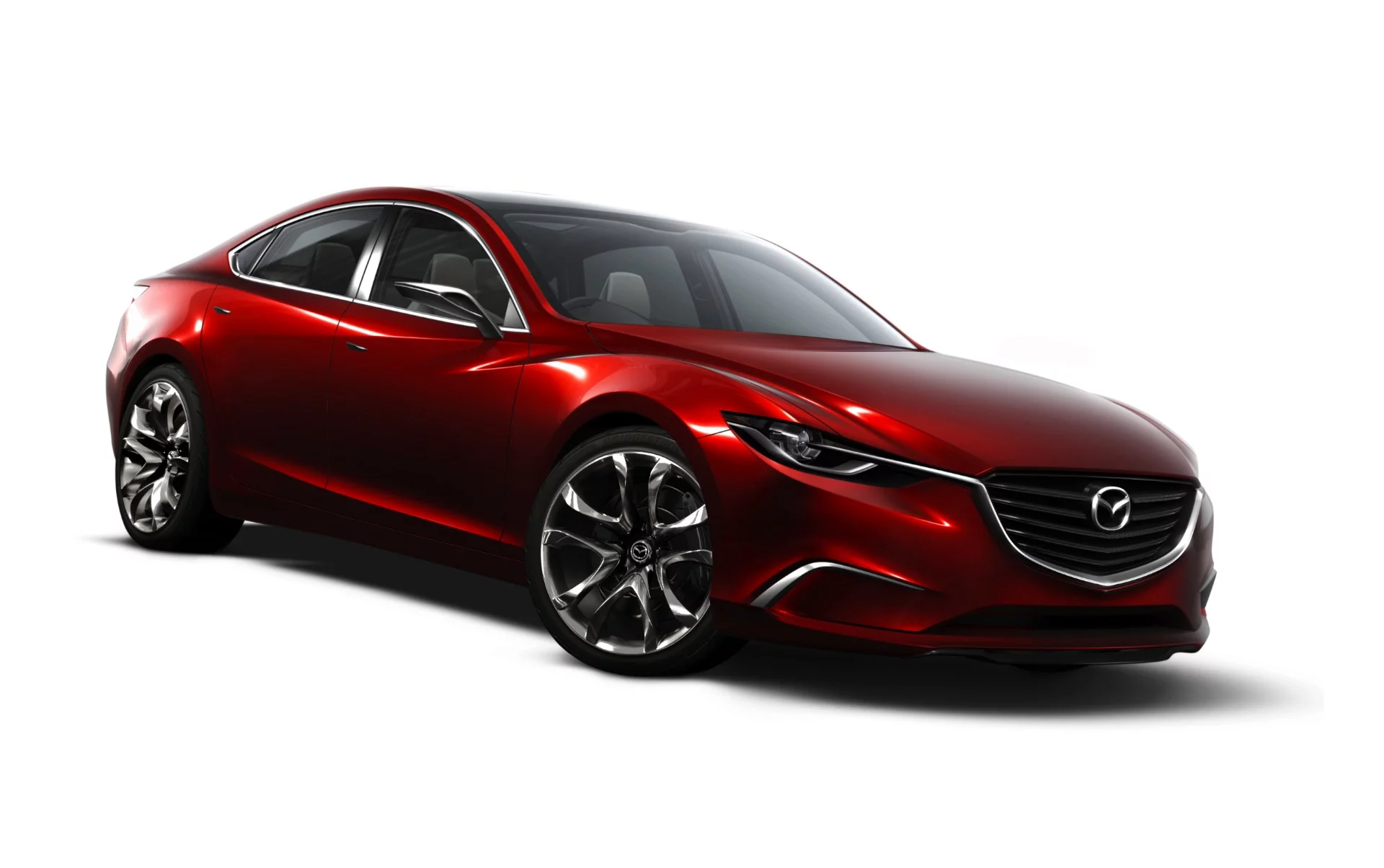 The MAZDA TAKERI reflects Mazda's new KODO design language