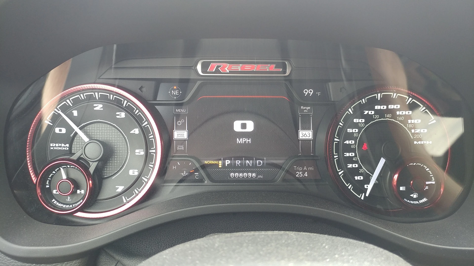 The Rebel model has a larger driver information screen that's branded with the Rebel logo and includes more information such as pitch-yaw and equipment heat readouts