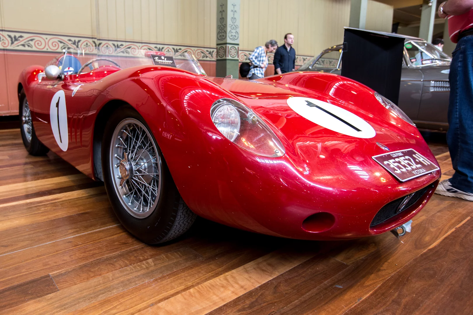 A 1956 Maserati 150/250S on show at Motorclassica 2014 (Photo: Nick Lavars/Gizmag)