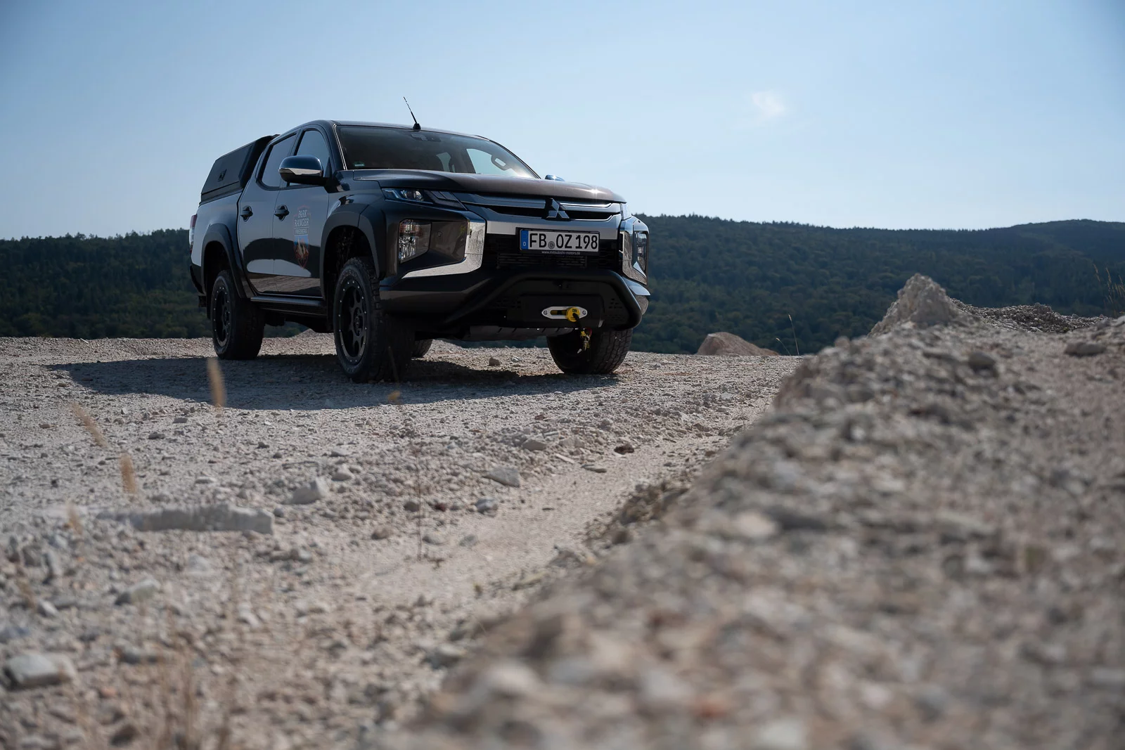 Mitsubishi also offers a Hunter package